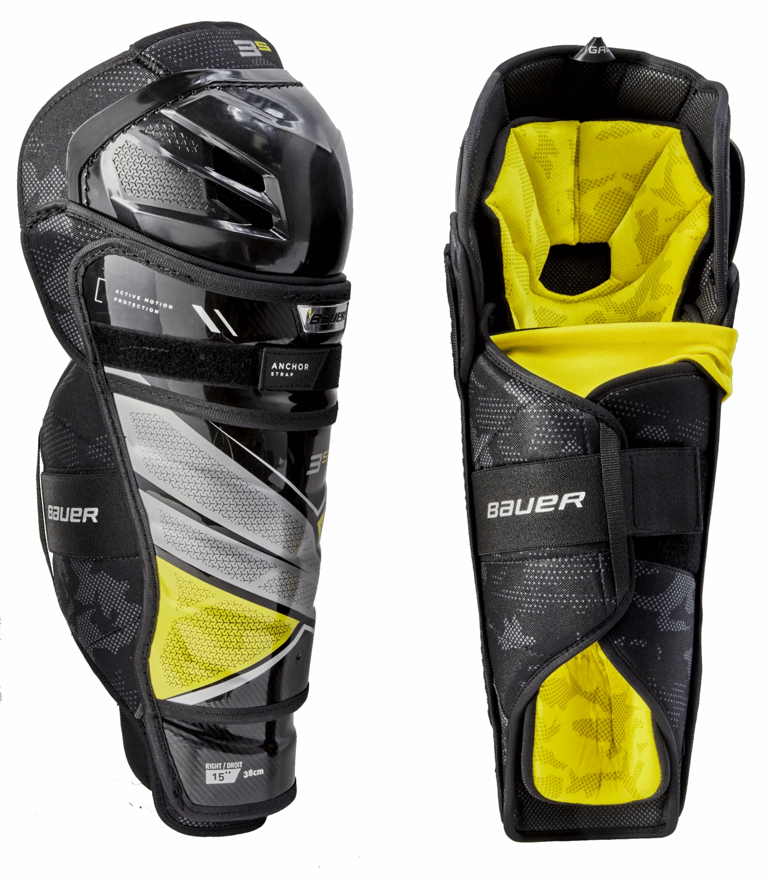 Bauer Supreme 3S Senior Shin Guards 1 Bauer Supreme 3S Senior Shin Guards
