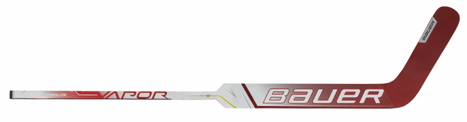 Bauer Vapor Hyperlite Intermediate Goalie Stick (White/Red) 2 Bauer Vapor Hyperlite Intermediate Goalie Stick (White/Red) - Image 2