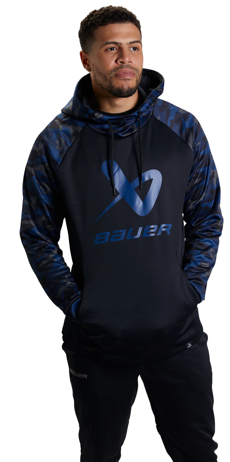 Bauer Raglan Camo Hoodie Adult 1 Bauer Raglan Camo Hoodie Adult