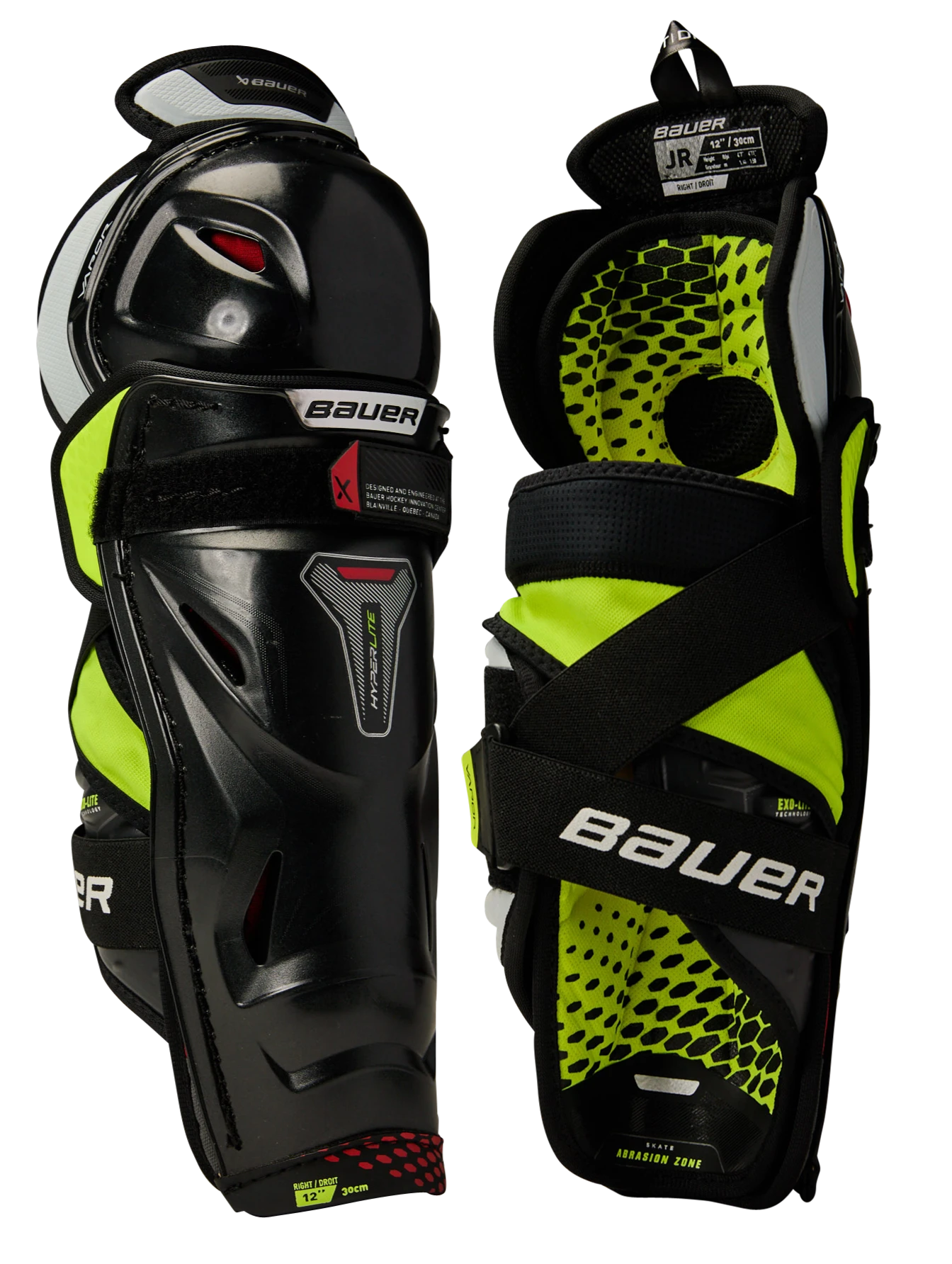 Bauer Vapor Hyperlite Junior Shin Guards 1 Bauer Vapor Hyperlite Junior Shin Guards