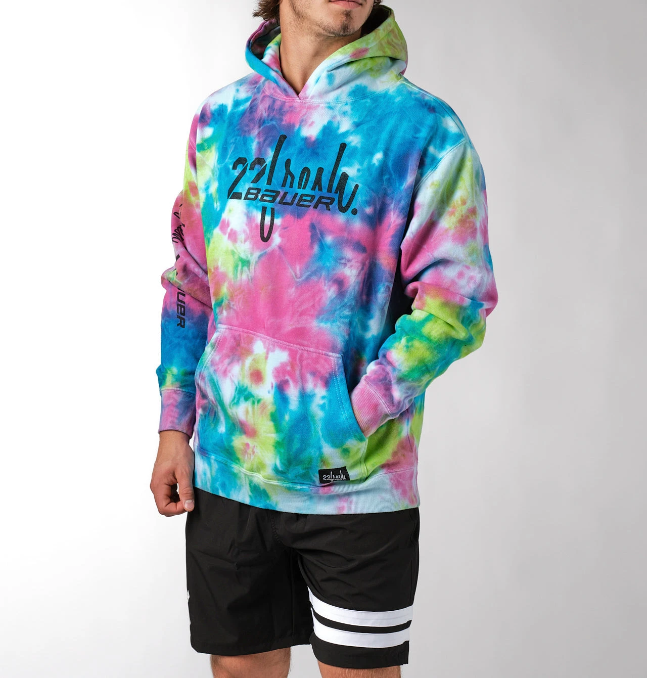 Bauer X 22fresh Tie Dye Hoodie Senior 1 Bauer X 22fresh Tie Dye Hoodie Senior