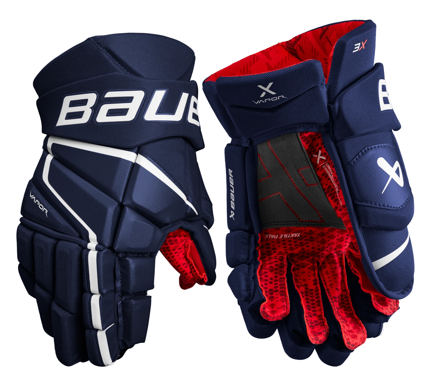 Bauer Vapor 3X Intermediate Hockey Gloves 7 Bauer Vapor 3X Intermediate Hockey Gloves - Image 7