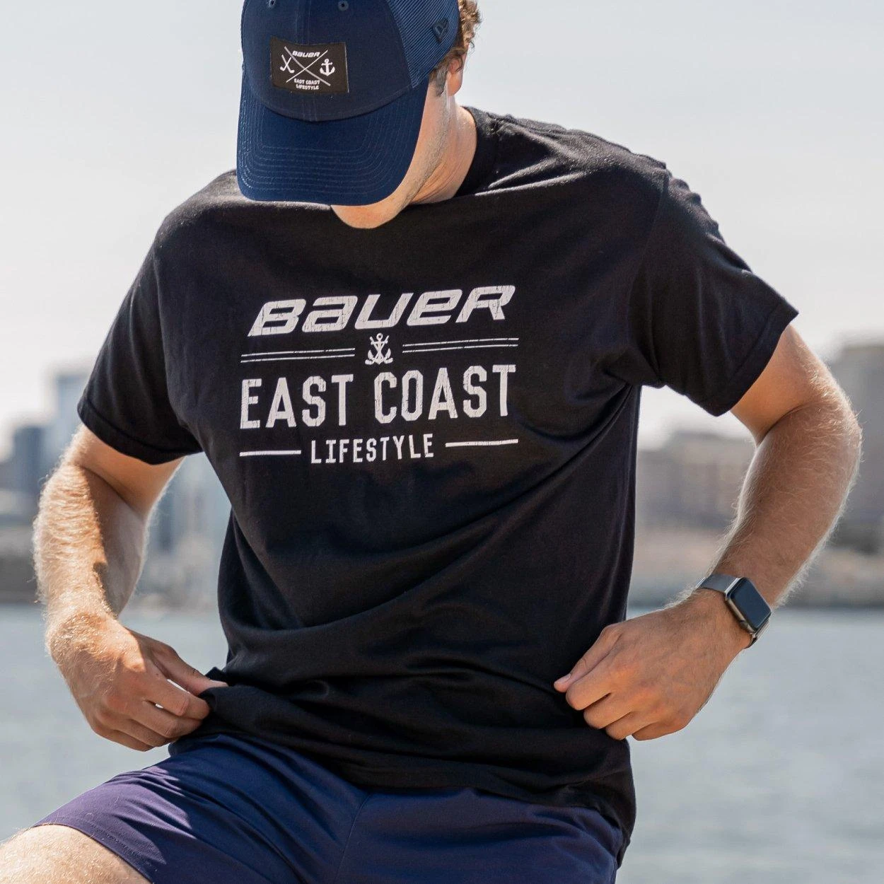 Bauer X East Coast Lifestyle Collab Tee 2 Bauer X East Coast Lifestyle Collab Tee - Image 2