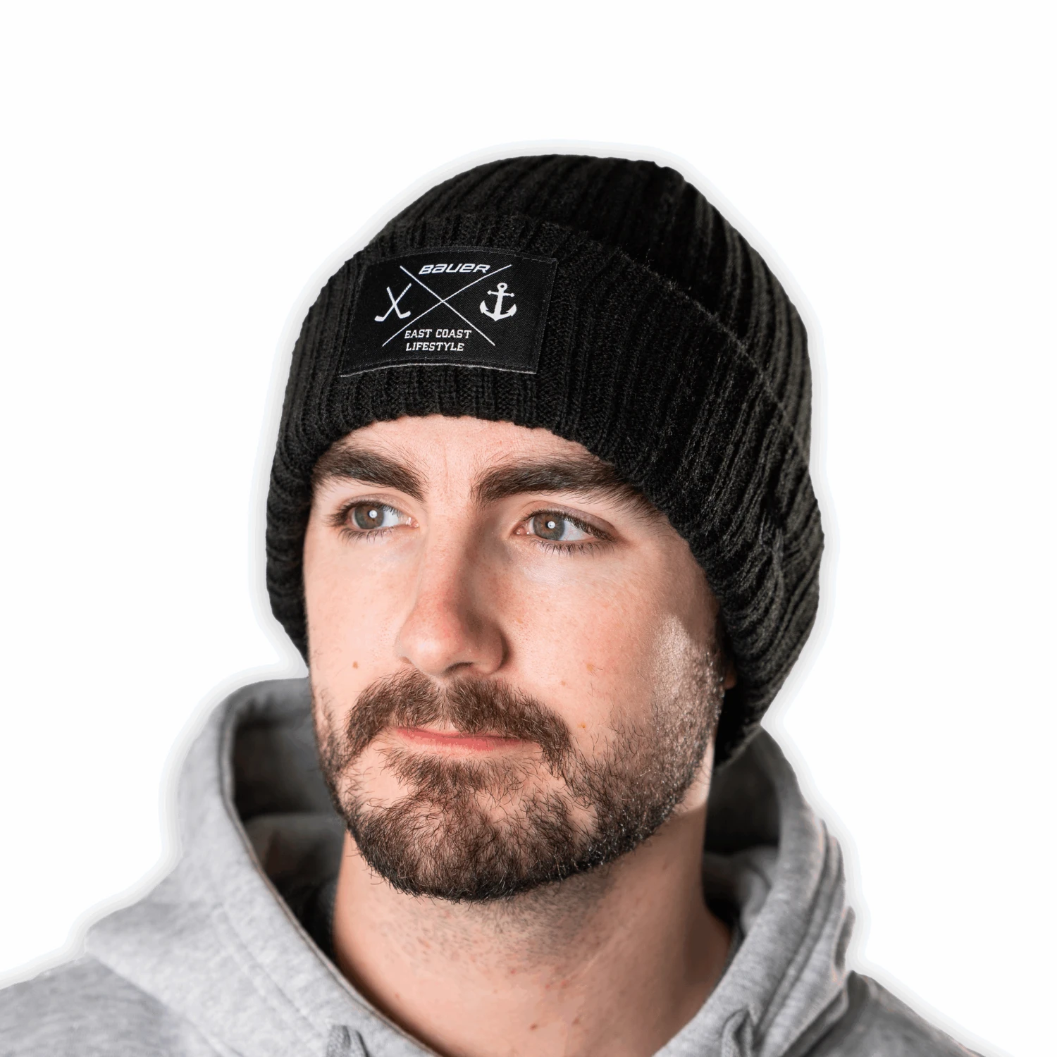 Bauer X East Coast Lifestyle Rib Patch Beanie 1 Bauer X East Coast Lifestyle Rib Patch Beanie