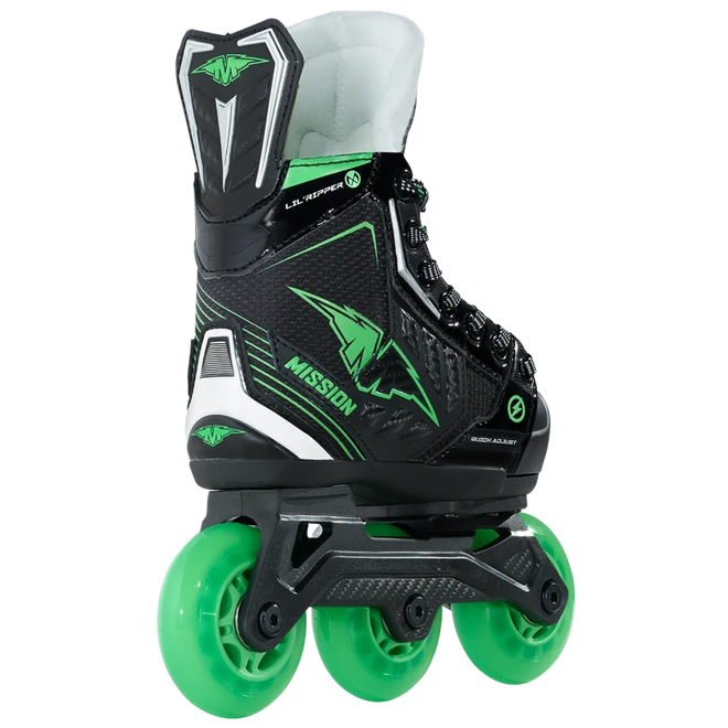 Bauer Mission Lil' Ripper Adjustable Youth Roller Skates 2 Bauer Mission Lil' Ripper Adjustable Youth Roller Skates - Image 2