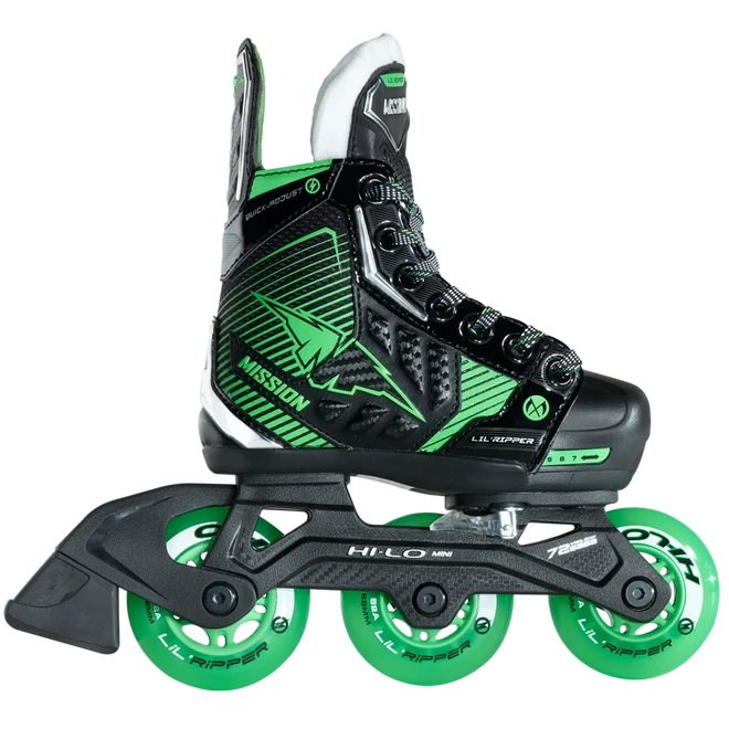Bauer Mission Lil' Ripper Adjustable Youth Roller Skates 1 Bauer Mission Lil' Ripper Adjustable Youth Roller Skates