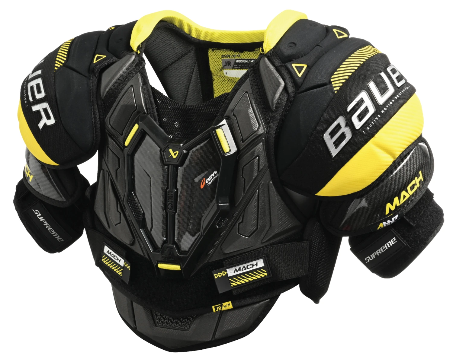 Bauer Supreme Mach Junior Shoulder Pads 1 Bauer Supreme Mach Junior Shoulder Pads