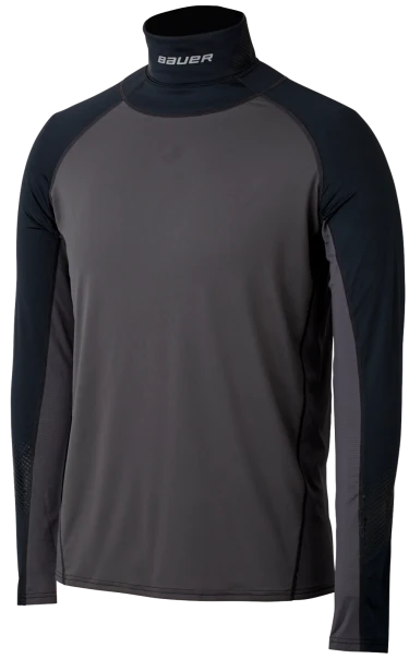 Bauer S19 Long-Sleeve NeckProtect Mens Top 1 Bauer S19 Long-Sleeve NeckProtect Mens Top