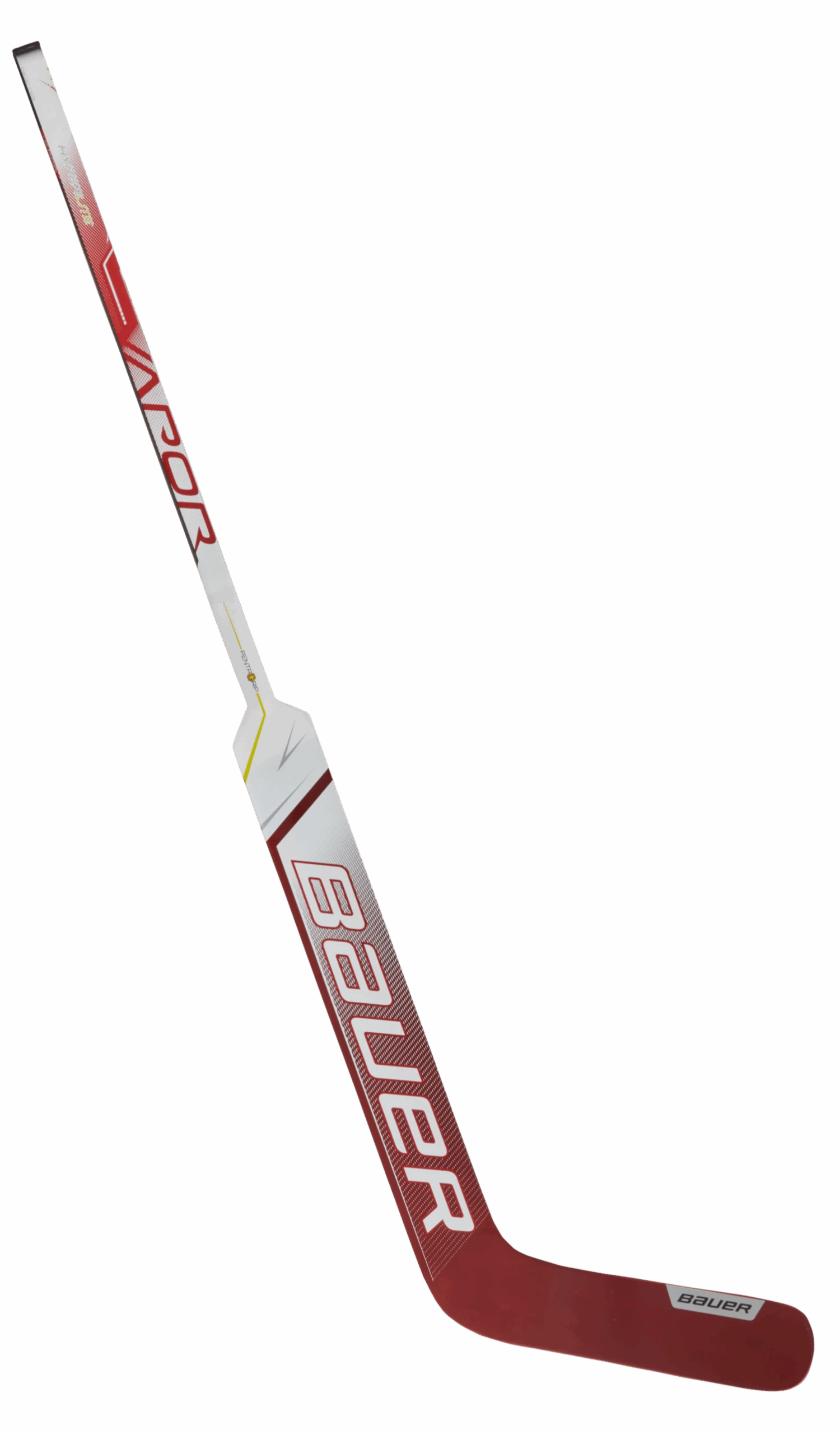 Bauer Vapor Hyperlite Intermediate Goalie Stick (White/Red) 1 Bauer Vapor Hyperlite Intermediate Goalie Stick (White/Red)
